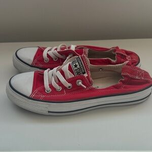 Converse Chuck Taylor Classic Red Canvas Sneakers
